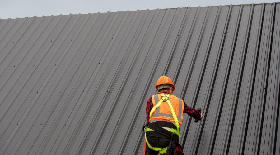 Professional metal roof installation services in Calamus, IA